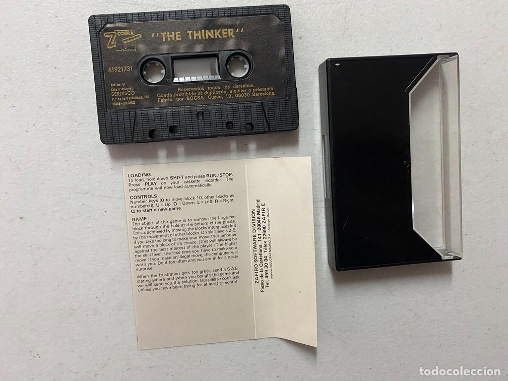 Videojuegos y consolas: THE THINKER - VIDEOJUEGO COMMODORE 64 - C-64 - Foto 3