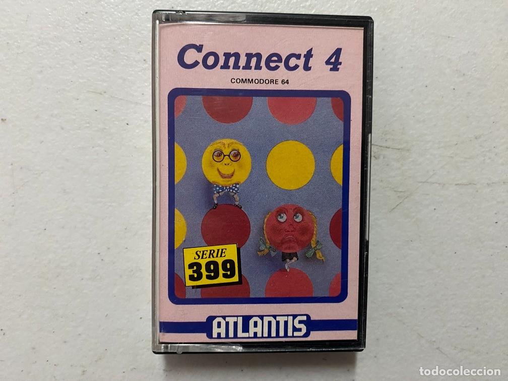 Videojuegos y consolas: CONNECT 4 - VIDEOJUEGO COMMODORE 64 - C-64 - Foto 1