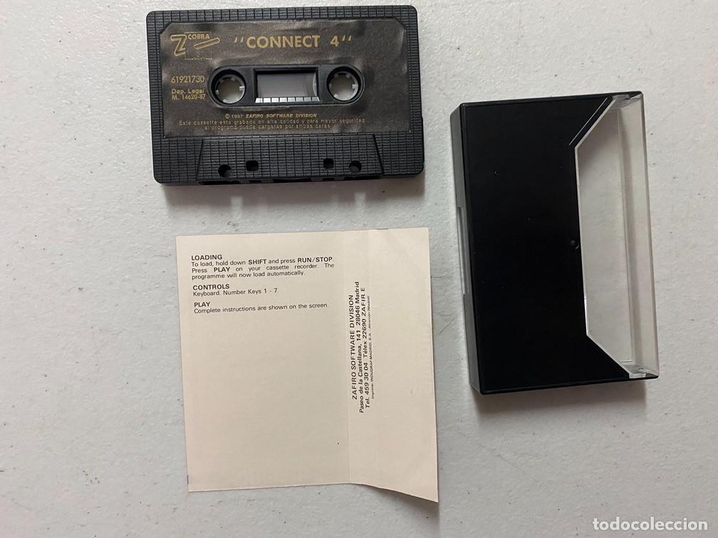 Videojuegos y consolas: CONNECT 4 - VIDEOJUEGO COMMODORE 64 - C-64 - Foto 3