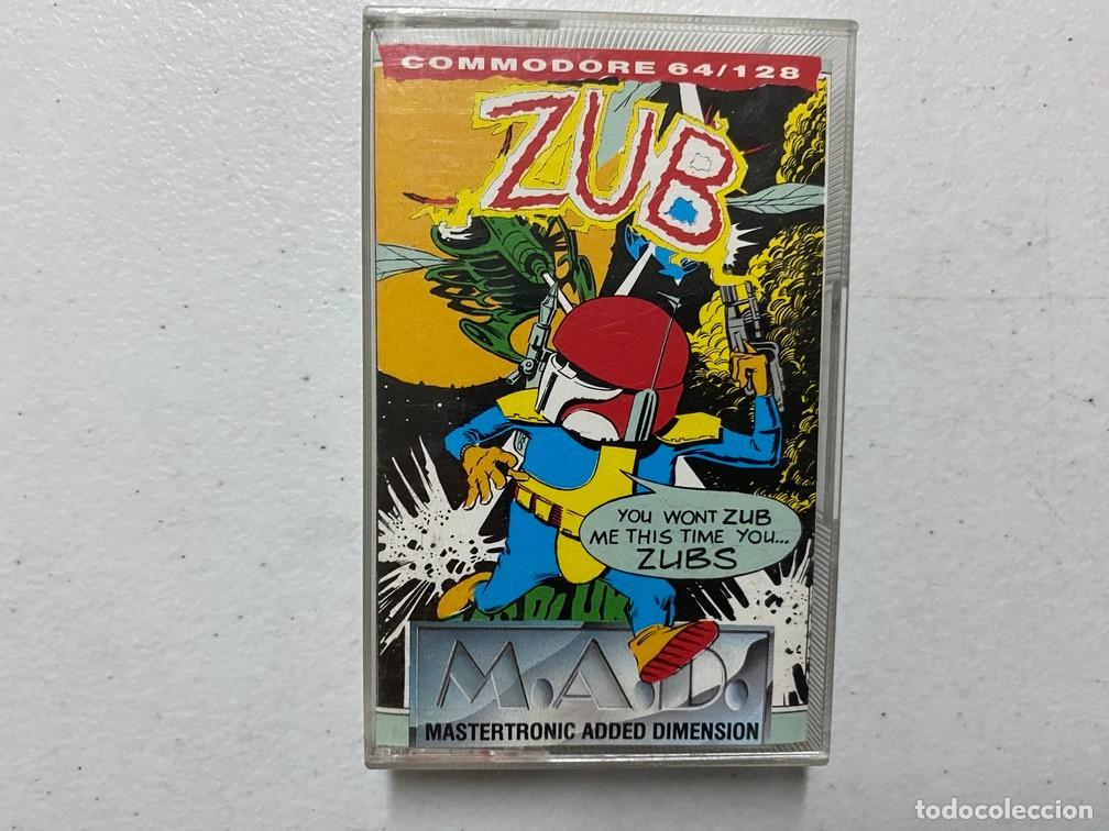 Videojuegos y consolas: ZUB - VIDEOJUEGO COMMODORE 64 - C-64 - Foto 1