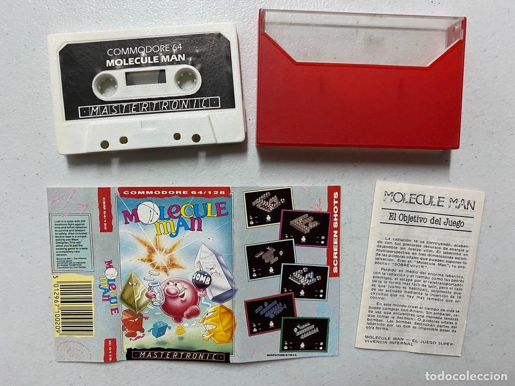 Videojuegos y consolas: MOLECULE MAN - VIDEOJUEGO COMMODORE 64 - C-64 - Foto 2
