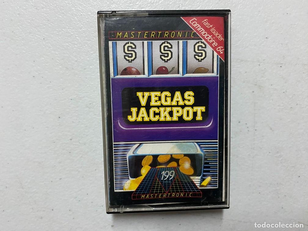 Videojuegos y consolas: VEGAS JACKPOT - VIDEOJUEGO COMMODORE 64 - C-64 - Foto 1