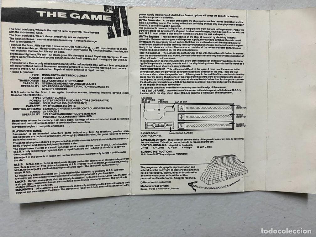 Videojuegos y consolas: RASTERSCAN - VIDEOJUEGO COMMODORE 64 - C-64 - Foto 3