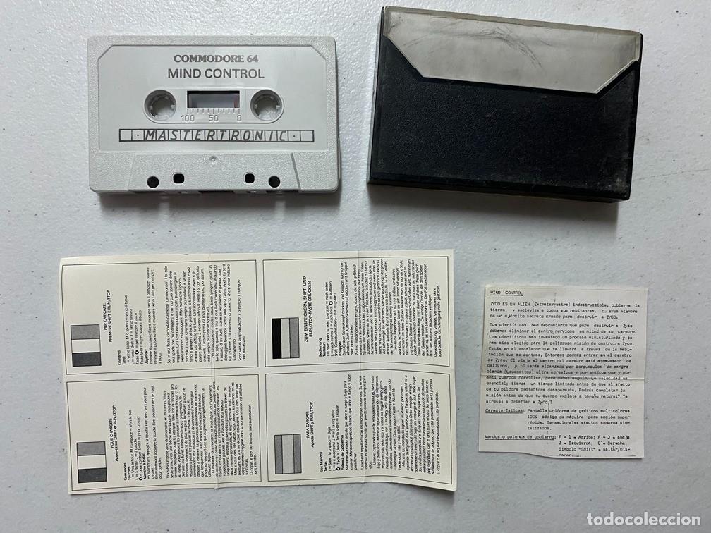 Videojuegos y consolas: MIND CONTROL - VIDEOJUEGO COMMODORE 64 - C-64 - Foto 3