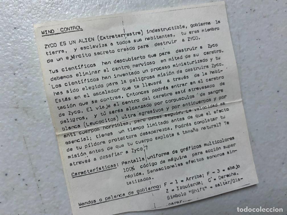 Videojuegos y consolas: MIND CONTROL - VIDEOJUEGO COMMODORE 64 - C-64 - Foto 5