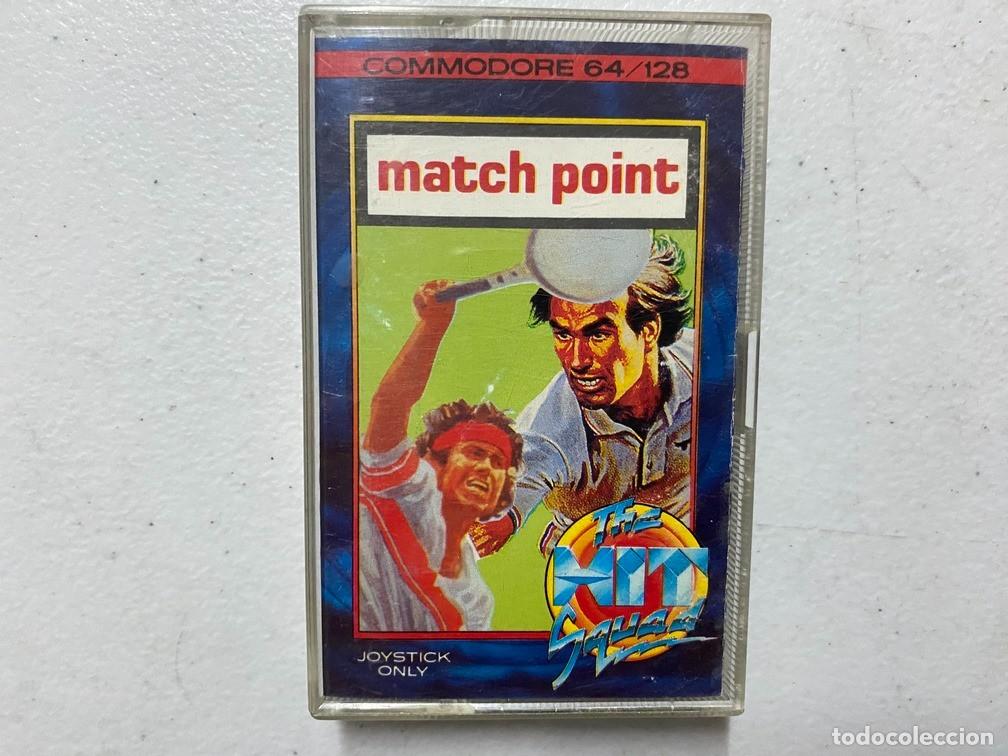 Videojuegos y consolas: MATCH POINT - VIDEOJUEGO COMMODORE 64 - C-64 - Foto 1