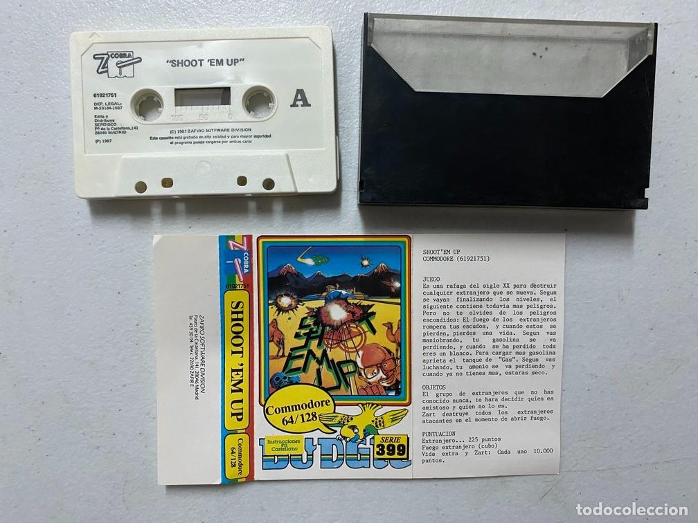 Videojuegos y consolas: SHOOT EMUP - VIDEOJUEGO COMMODORE 64 - C-64 - Foto 2
