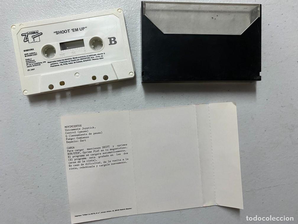 Videojuegos y consolas: SHOOT EMUP - VIDEOJUEGO COMMODORE 64 - C-64 - Foto 3