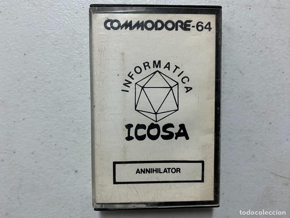 Videojuegos y consolas: ANNHILATOR - VIDEOJUEGO COMMODORE 64 - C-64 - Foto 1
