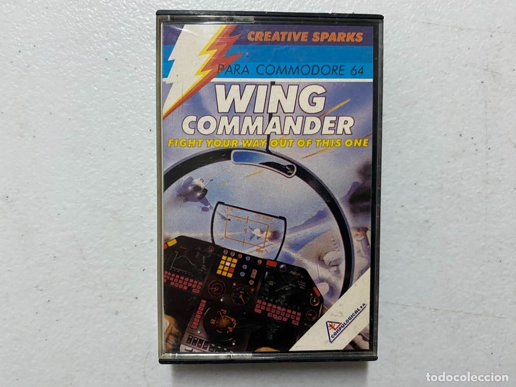 Videojuegos y consolas: WING COMMANDER - VIDEOJUEGO COMMODORE 64 - C-64 - Foto 1