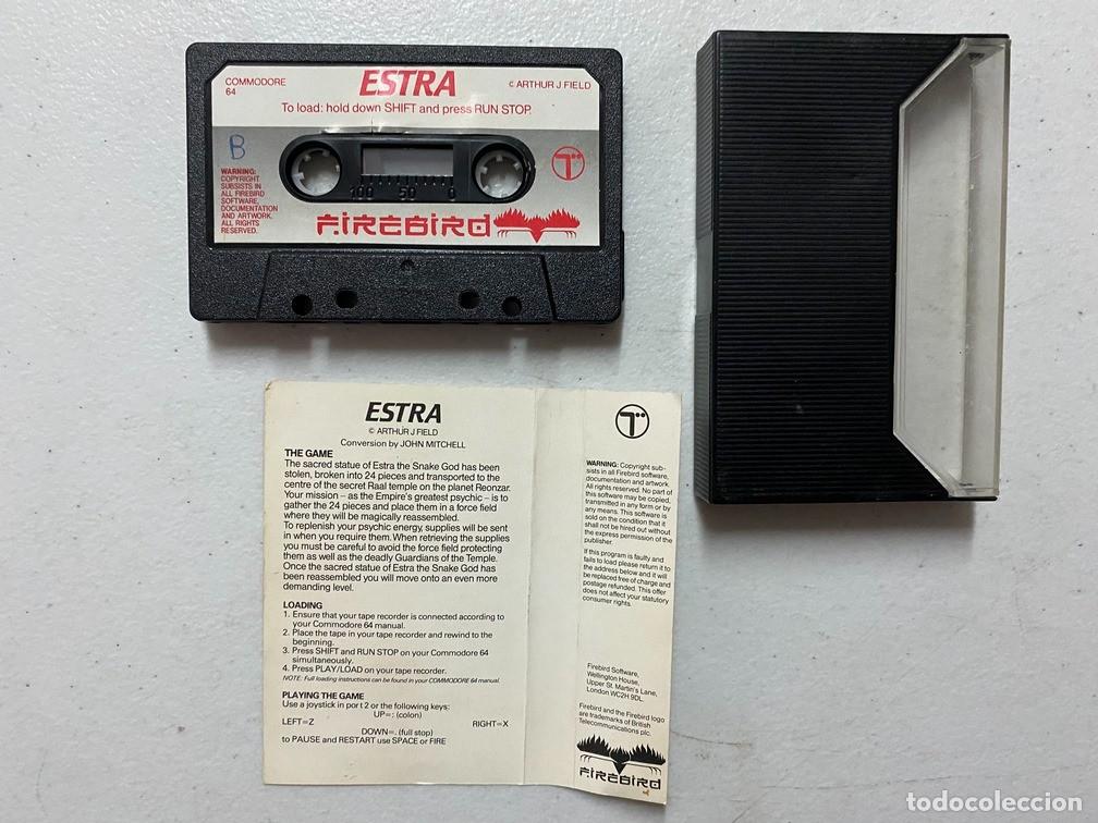 Videojuegos y consolas: ESTRA - VIDEOJUEGO COMMODORE 64 - C-64 - Foto 3