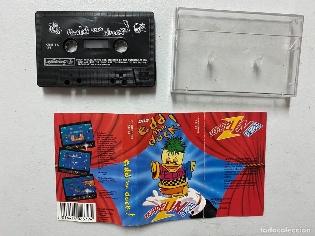 Videojuegos y consolas: EDD THE DUCK - VIDEOJUEGO COMMODORE 64 - C-64 - Foto 3