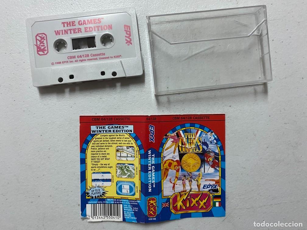Videojuegos y consolas: THE GAMES WINTER EDITION - VIDEOJUEGO COMMODORE 64 - C-64 - Foto 3