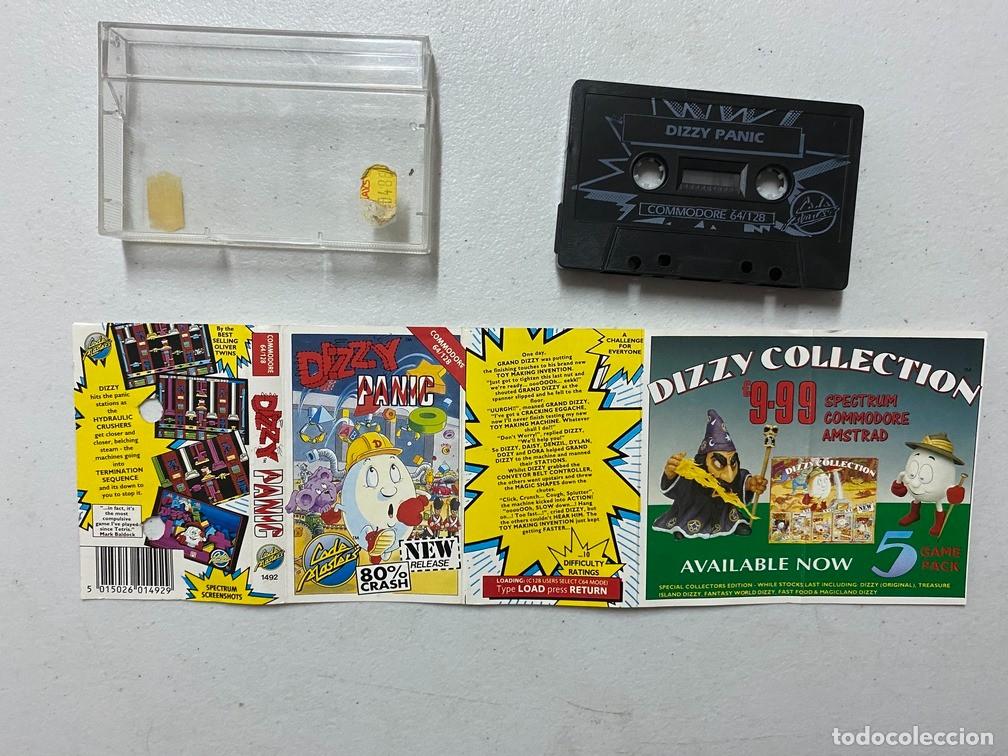 Videojuegos y consolas: DIZZY PANIC - VIDEOJUEGO COMMODORE 64 - C-64 - Foto 3
