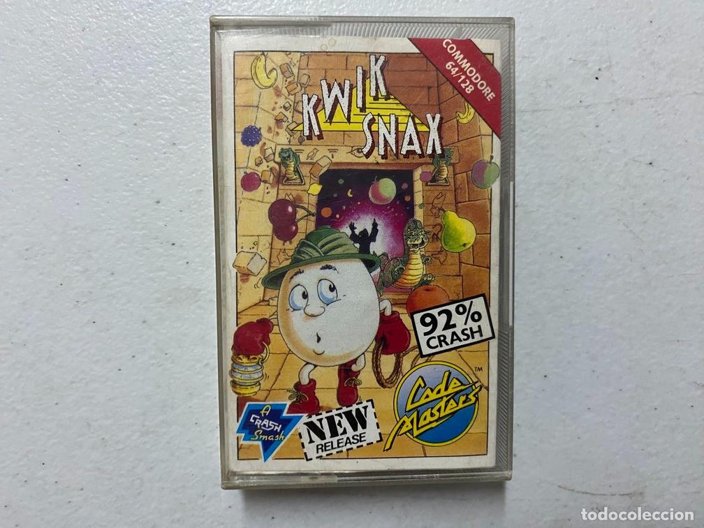 Videojuegos y consolas: KWIK SNAX - VIDEOJUEGO COMMODORE 64 - C-64 - Foto 1