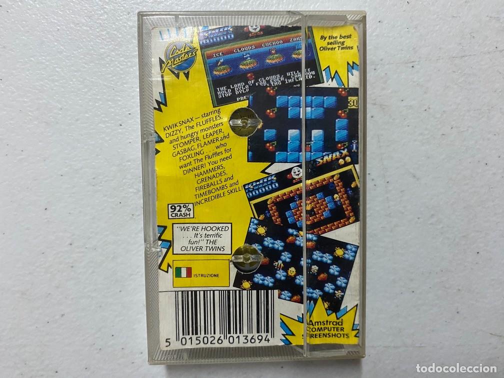 Videojuegos y consolas: KWIK SNAX - VIDEOJUEGO COMMODORE 64 - C-64 - Foto 2