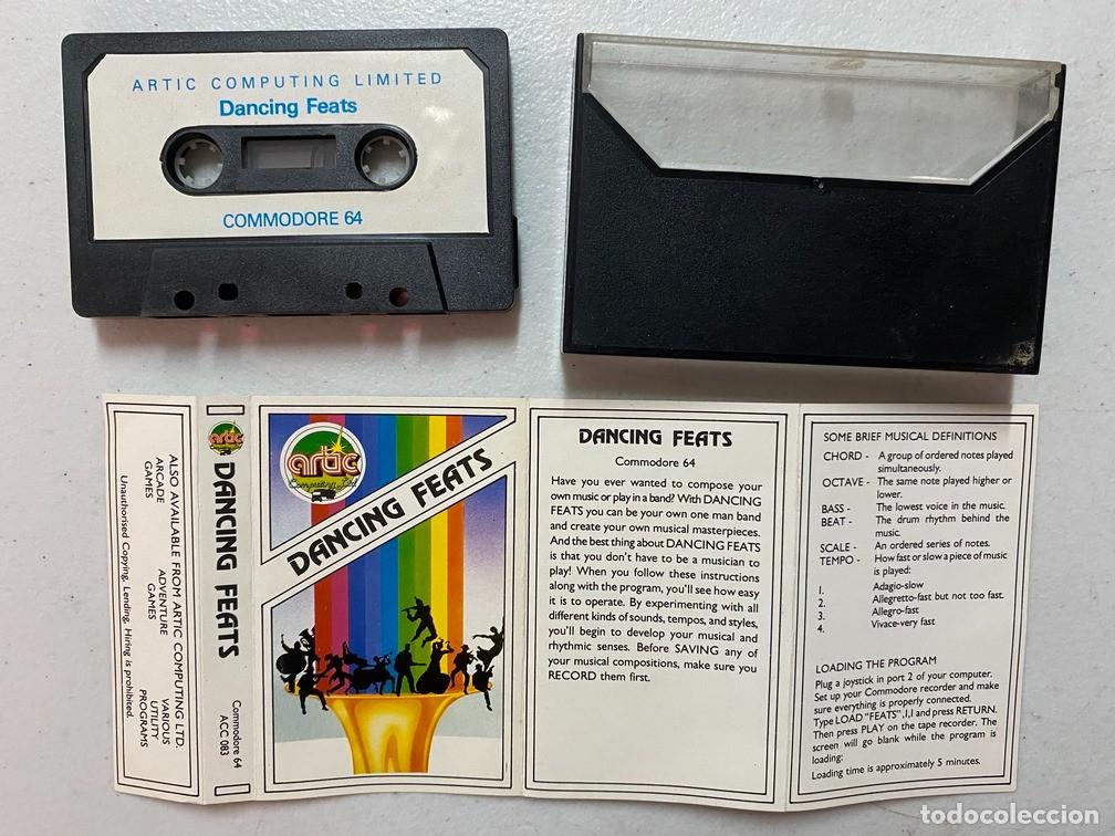 Videojuegos y consolas: DANCING FEATS - VIDEOJUEGO COMMODORE 64 - C-64 - Foto 2