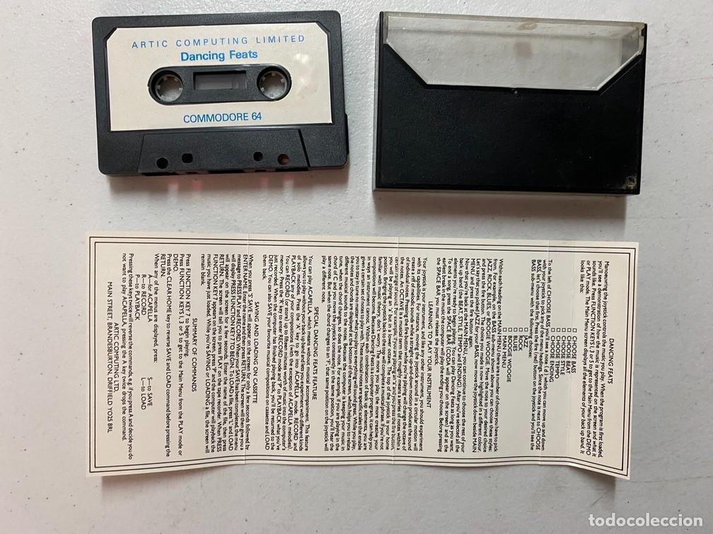 Videojuegos y consolas: DANCING FEATS - VIDEOJUEGO COMMODORE 64 - C-64 - Foto 3