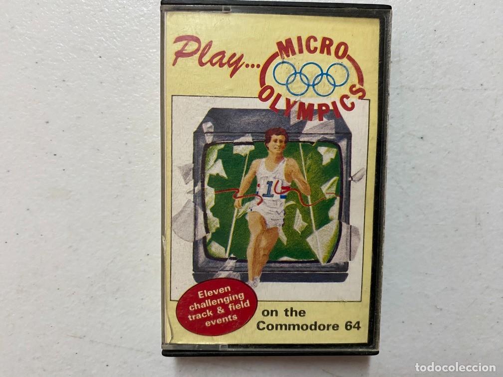 Videojuegos y consolas: MICRO OLYMPICS - VIDEOJUEGO COMMODORE 64 - C-64 - Foto 1