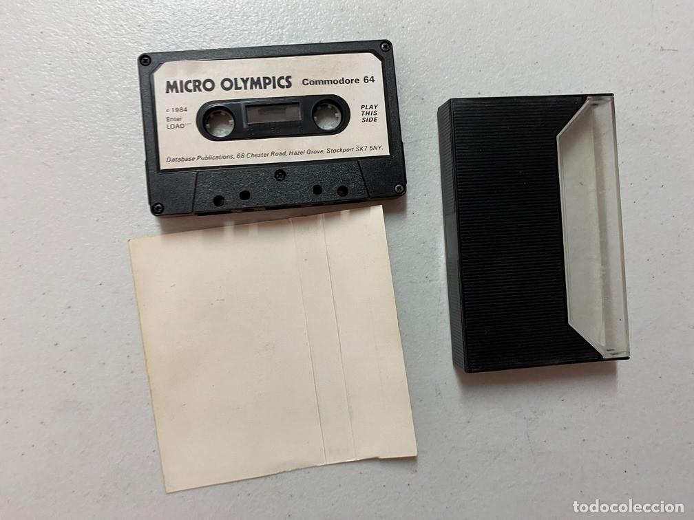 Videojuegos y consolas: MICRO OLYMPICS - VIDEOJUEGO COMMODORE 64 - C-64 - Foto 3