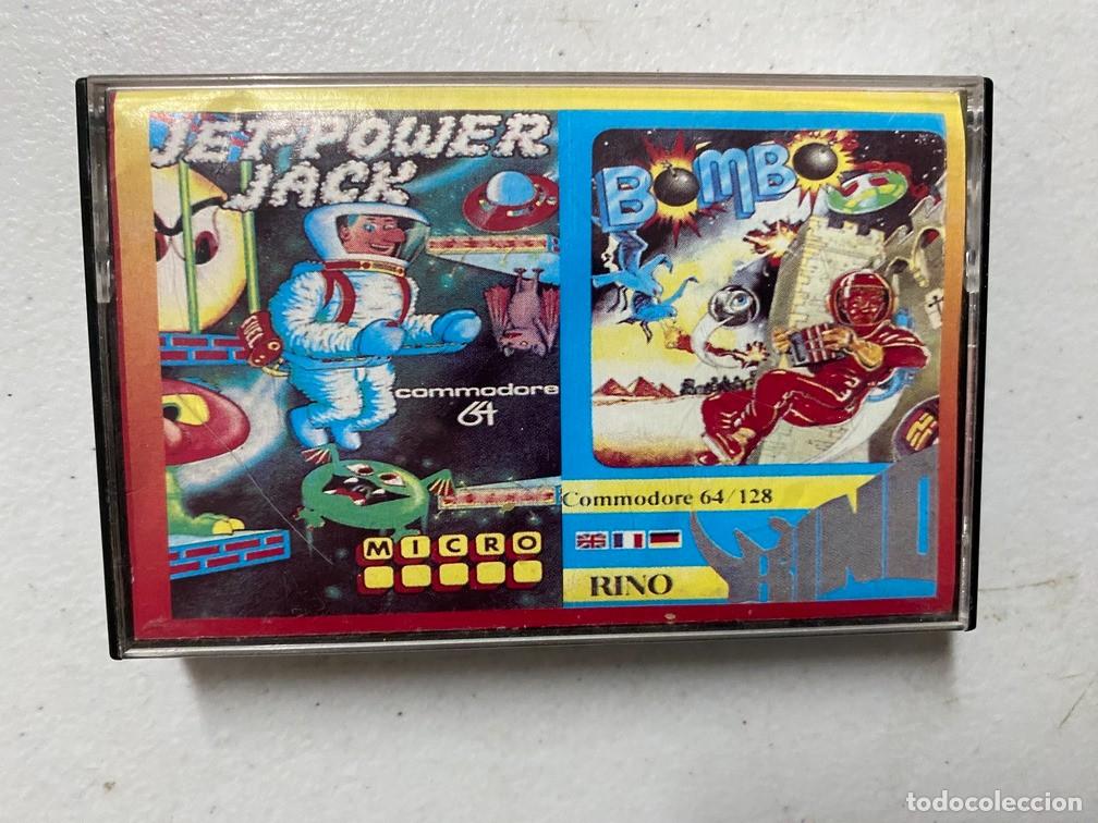 Videojuegos y consolas: JET POWER JACK - BOMBO - VIDEOJUEGO COMMODORE 64 - C-64 - Foto 1