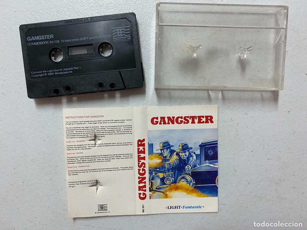 Videojuegos y consolas: GANGSTER - VIDEOJUEGO COMMODORE 64 - C-64 - Foto 3