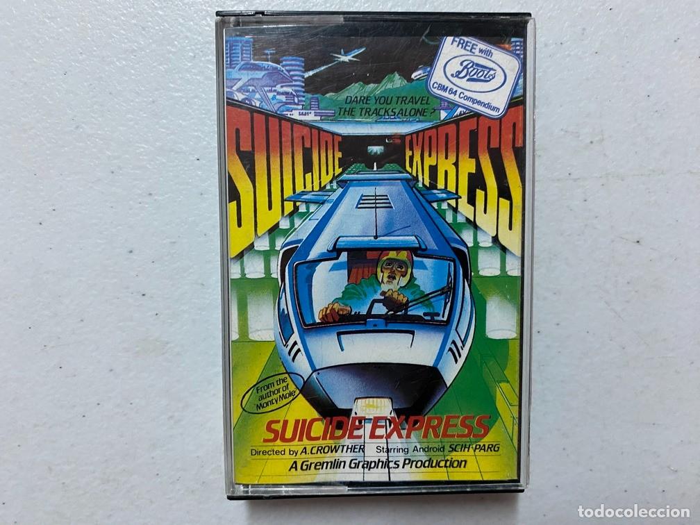 Videojuegos y consolas: SUICIDE EXPRESS - VIDEOJUEGO COMMODORE 64 - C-64 - Foto 1