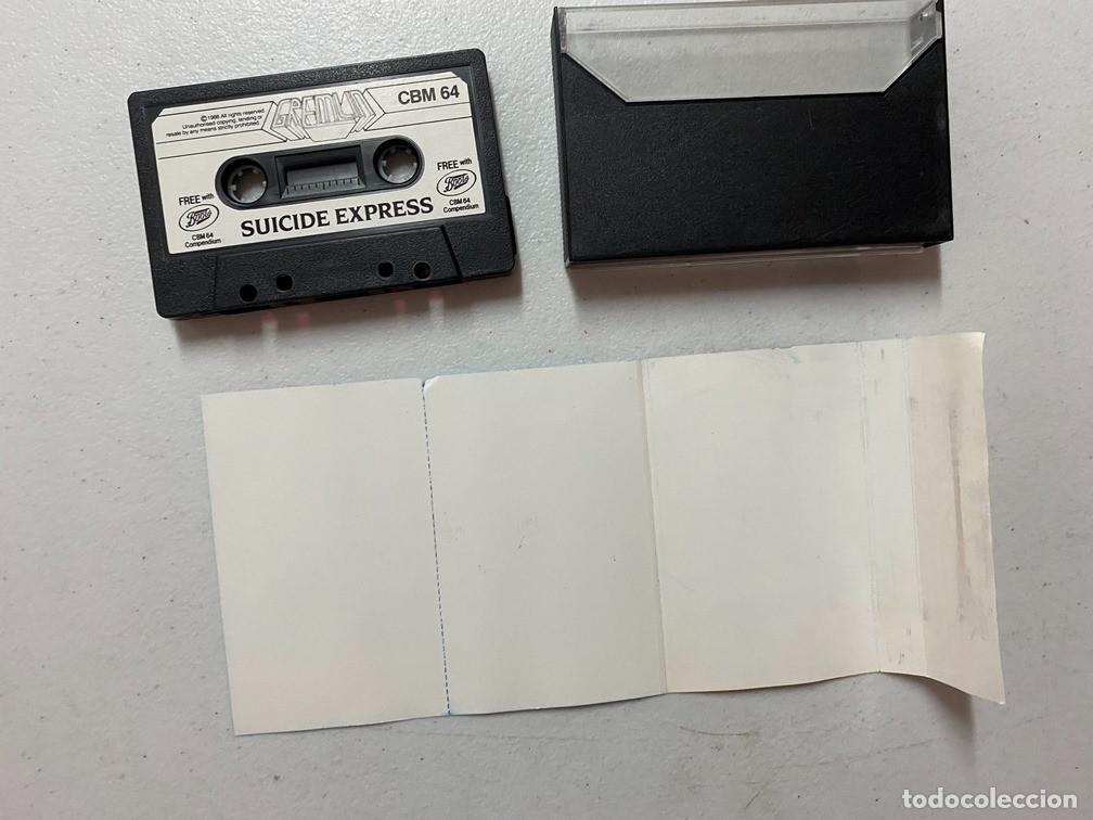 Videojuegos y consolas: SUICIDE EXPRESS - VIDEOJUEGO COMMODORE 64 - C-64 - Foto 3