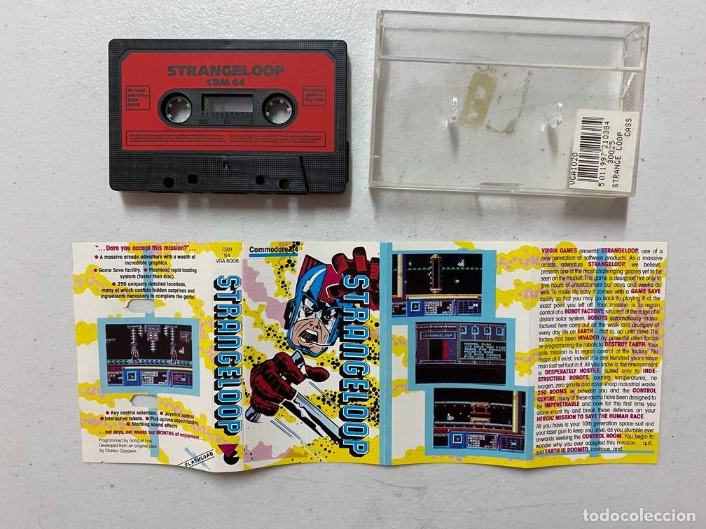 Videojuegos y consolas: STRANGELOOP - VIDEOJUEGO COMMODORE 64 - C-64 - Foto 3