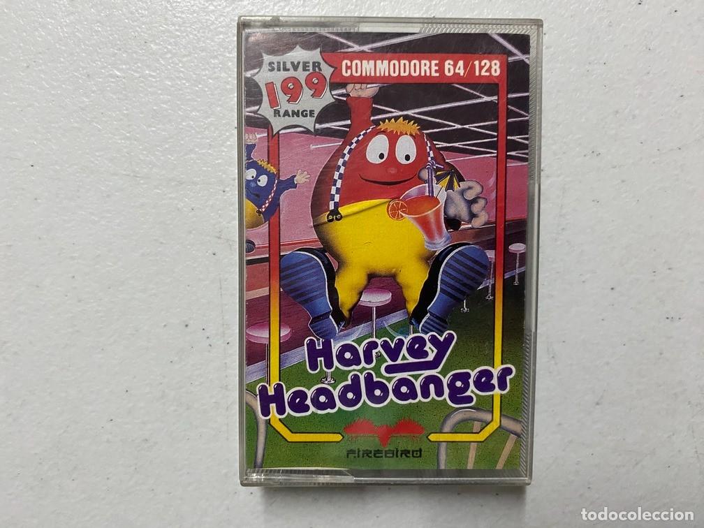 Videojuegos y consolas: HARVEY HEADBANGER - VIDEOJUEGO COMMODORE 64 - C-64 - Foto 1
