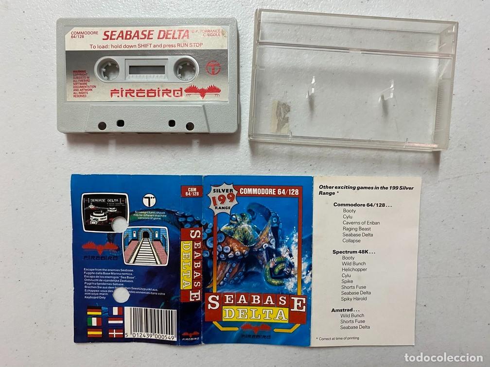Videojuegos y consolas: SEABASE DELTA - VIDEOJUEGO COMMODORE 64 - C-64 - Foto 3