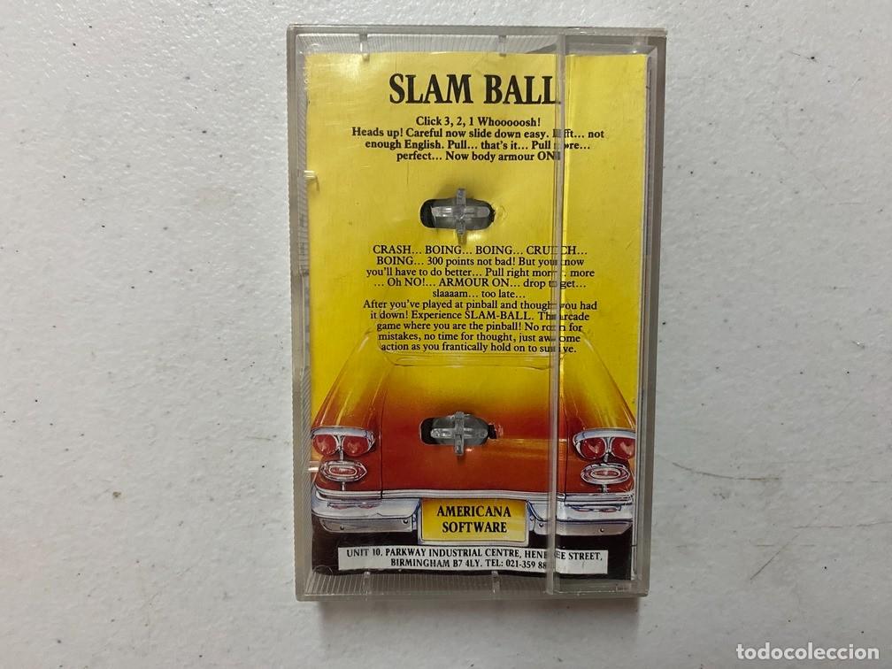 Videojuegos y consolas: SLAMBALL - VIDEOJUEGO COMMODORE 64 - C-64 - Foto 2