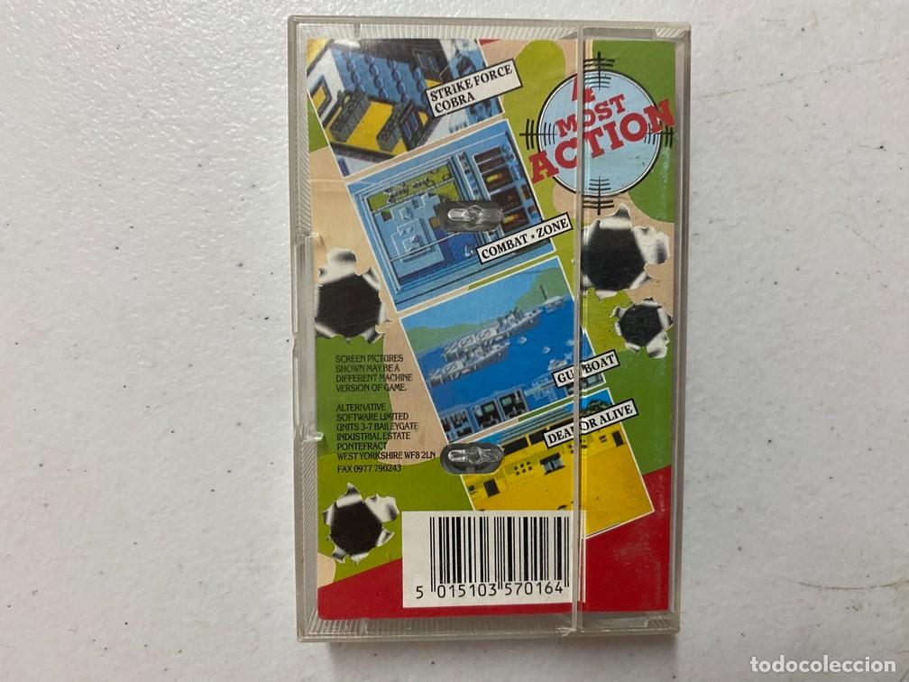 Videojuegos y consolas: 4 MOST ACTION - VIDEOJUEGO COMMODORE 64 - C-64 - Foto 2