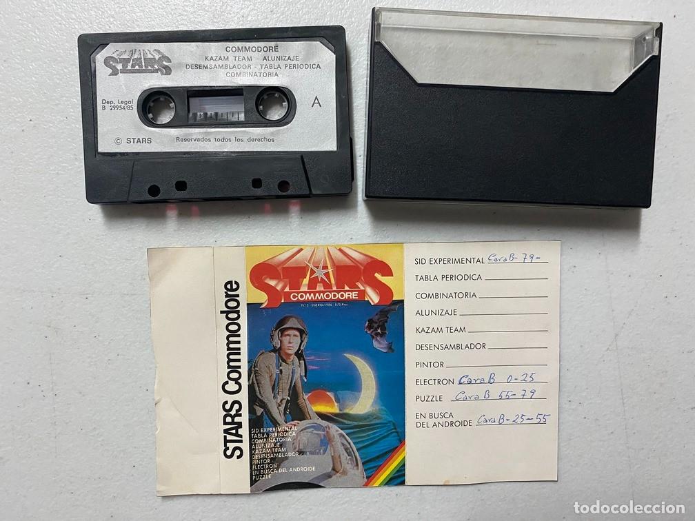 Videojuegos y consolas: STARS COMMODORE 5 - VIDEOJUEGO COMMODORE 64 - C-64 - Foto 2