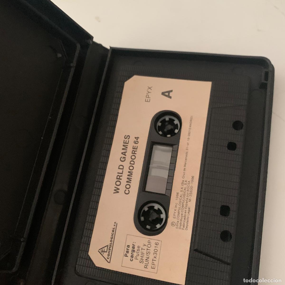 Videojuegos y consolas: juego de ordenador commodore 64 world games - Foto 2