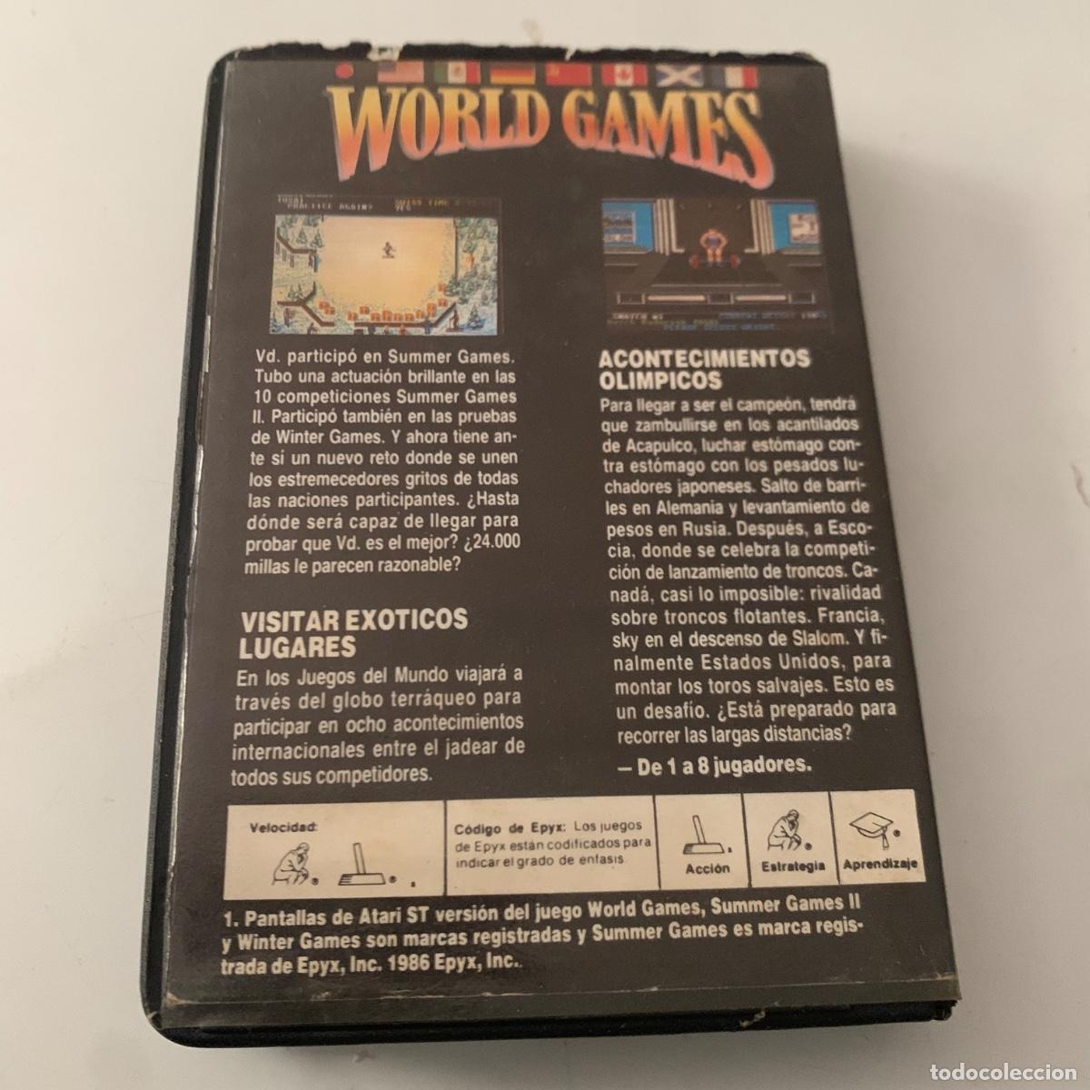 Videojuegos y consolas: juego de ordenador commodore 64 world games - Foto 3