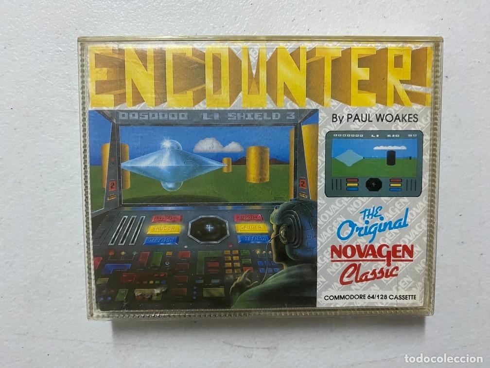 Videojuegos y consolas: ENCOUNTER - VIDEOJUEGO COMMODORE 64 - C-64 - Foto 1