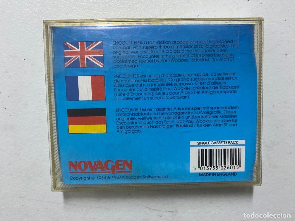 Videojuegos y consolas: ENCOUNTER - VIDEOJUEGO COMMODORE 64 - C-64 - Foto 2