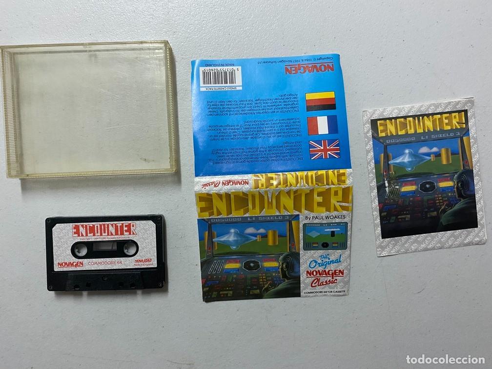 Videojuegos y consolas: ENCOUNTER - VIDEOJUEGO COMMODORE 64 - C-64 - Foto 3