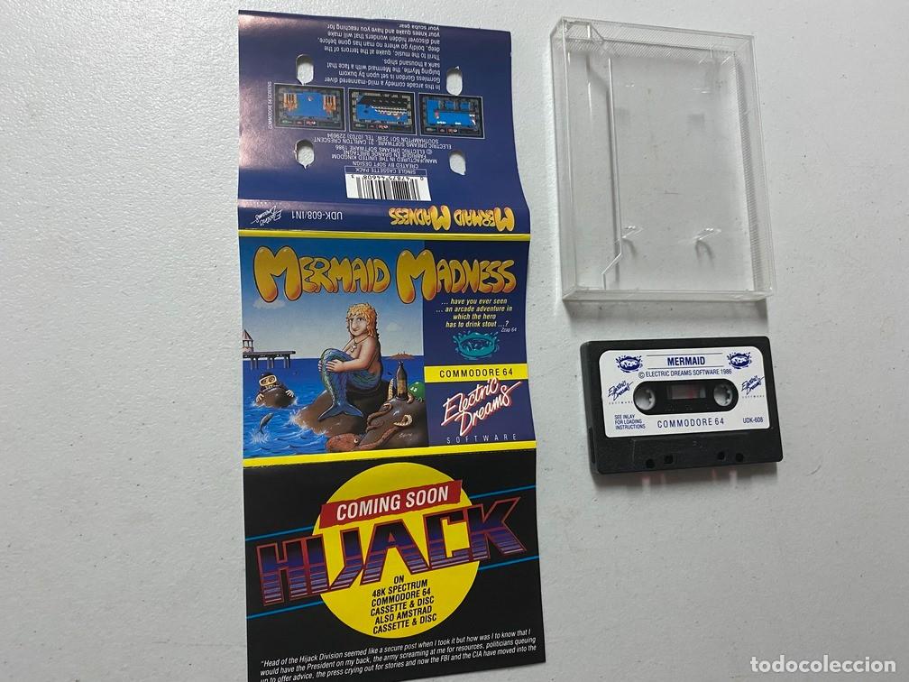 Videojuegos y consolas: MERMAID MADNESS - VIDEOJUEGO COMMODORE 64 - C-64 - Foto 3