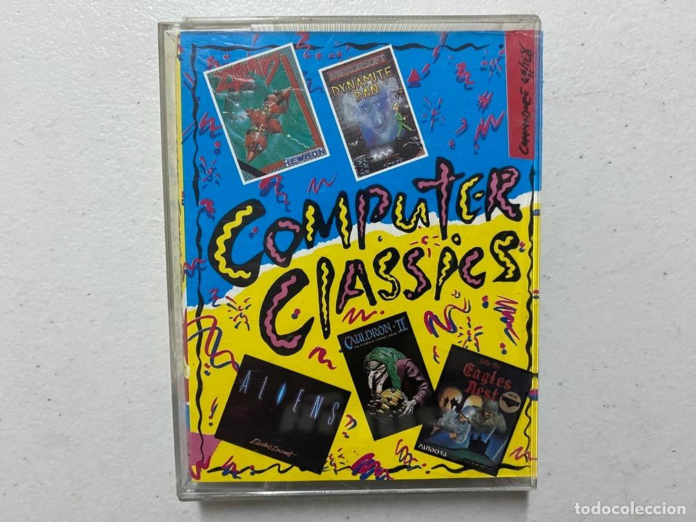 Videojuegos y consolas: COMPUTER CLASSICS - varios juegos - VIDEOJUEGO COMMODORE 64 - C-64 - Foto 1