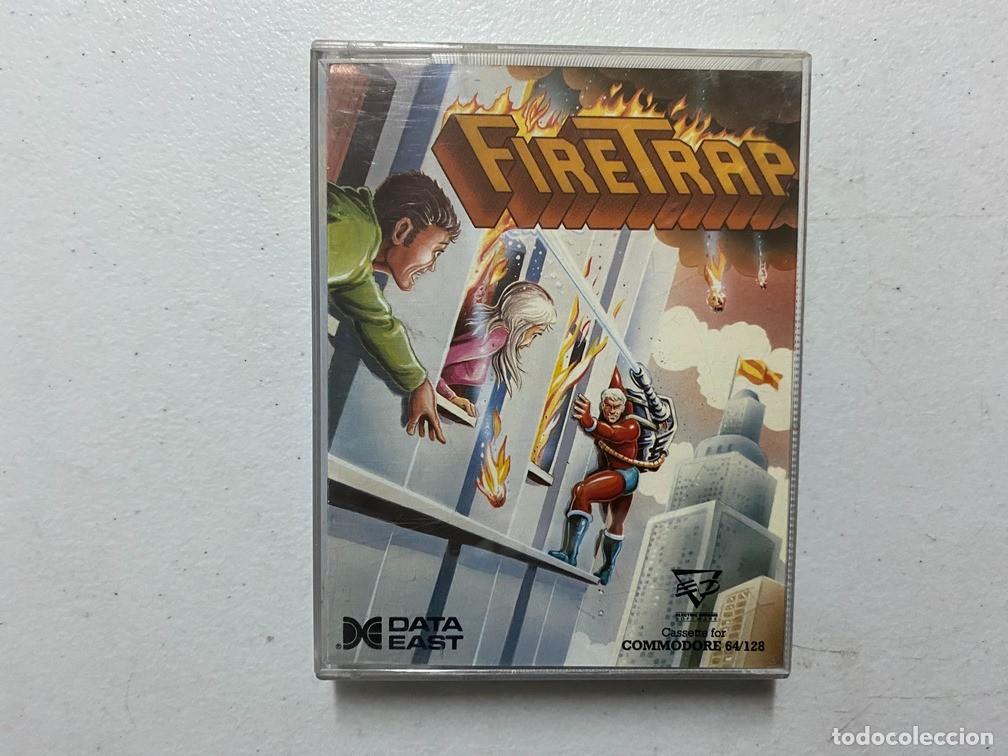 Videojuegos y consolas: FIRETRAP - VIDEOJUEGO COMMODORE 64 - C-64 - Foto 1