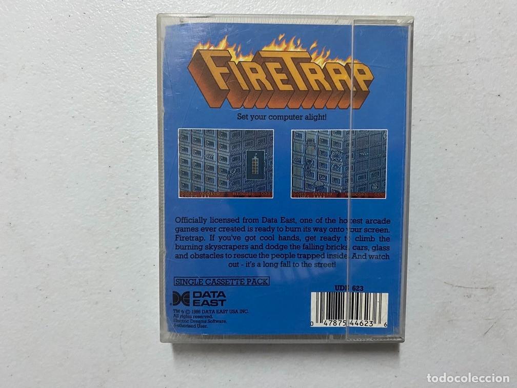Videojuegos y consolas: FIRETRAP - VIDEOJUEGO COMMODORE 64 - C-64 - Foto 2
