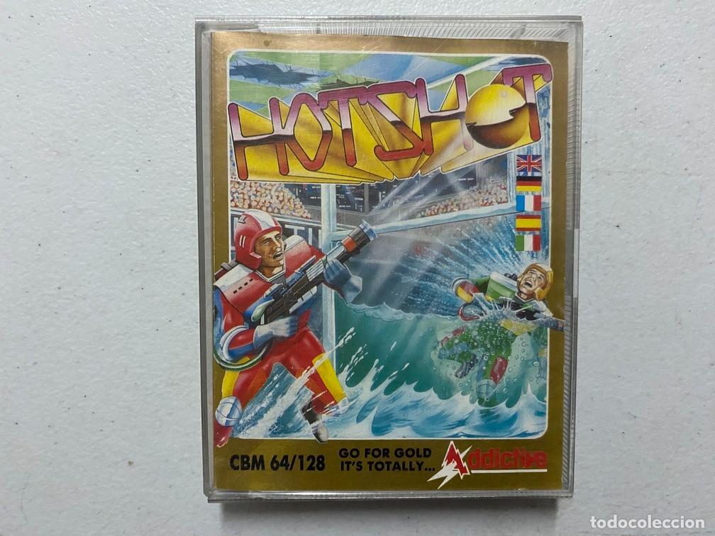 Videojuegos y consolas: HOT SHOT - VIDEOJUEGO COMMODORE 64 - C-64 - Foto 1