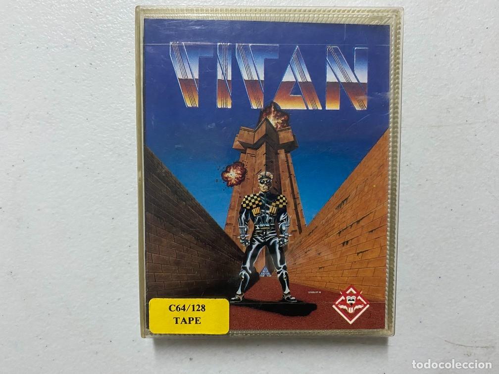 Videojuegos y consolas: TITAN - VIDEOJUEGO COMMODORE 64 - C-64 - Foto 1
