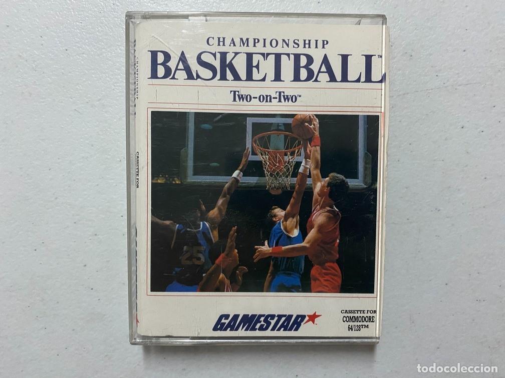 Videojuegos y consolas: BASKETBALL TWO ON TWO - VIDEOJUEGO COMMODORE 64 - C-64 - Foto 1