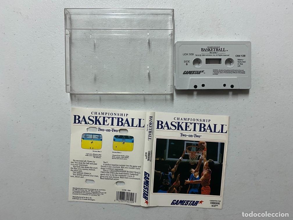 Videojuegos y consolas: BASKETBALL TWO ON TWO - VIDEOJUEGO COMMODORE 64 - C-64 - Foto 3