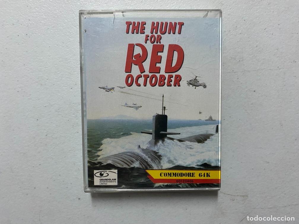 Videojuegos y consolas: LA CAZA DEL OCTUBRE ROJO - VIDEOJUEGO COMMODORE 64 - C-64 - Foto 1