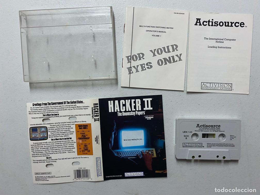 Videojuegos y consolas: HACKER II - VIDEOJUEGO COMMODORE 64 - C-64 - Foto 3