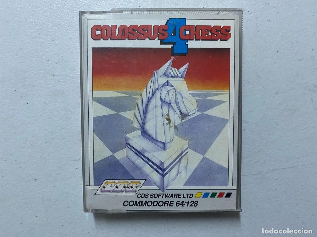 Videojuegos y consolas: COLOSSUS CHESS 4 - VIDEOJUEGO COMMODORE 64 - C-64 - Foto 1